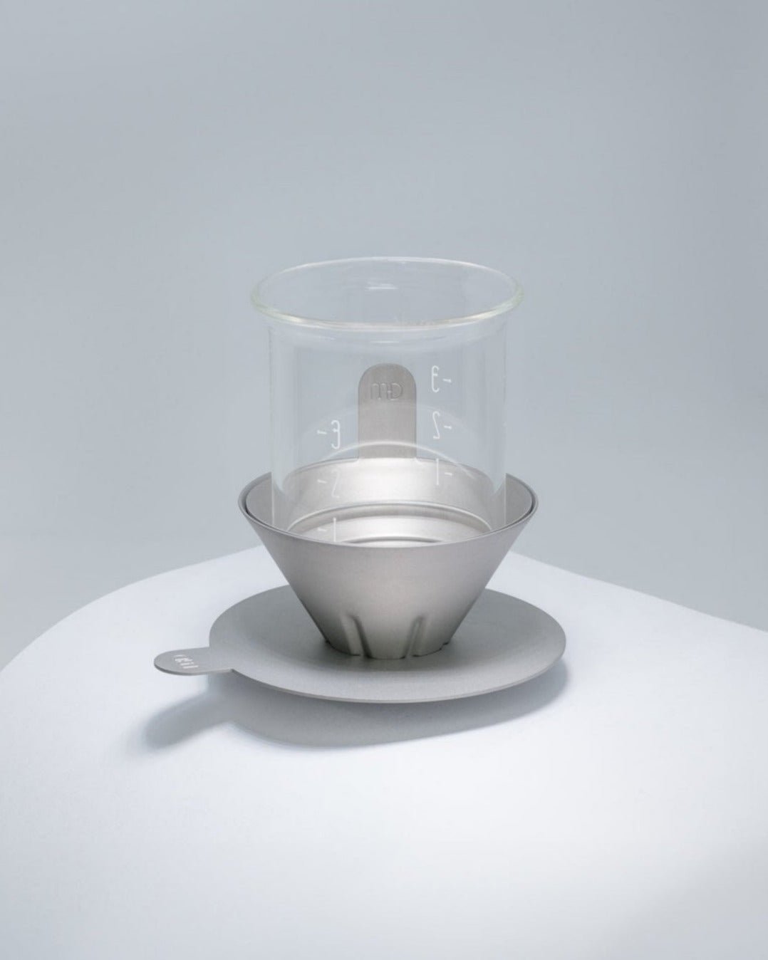 COLUM Mini Dripper | Stainless Steel + Glass Coffee Brewer COLUM Mini Dripper | Stainless Steel + Glass Coffee Brewer