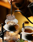 COLUM Mini Dripper + Filter Pack | Stainless Steel Glass Coffee Brewer | FREE SHIPPING USA - melodrip co.