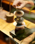 COLUM Mini Dripper + Filter Pack | Stainless Steel Glass Coffee Brewer | FREE SHIPPING USA - melodrip co.