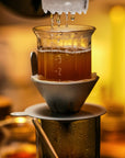 COLUM Mini Dripper + Filter Pack | Stainless Steel Glass Coffee Brewer | FREE SHIPPING USA - melodrip co.