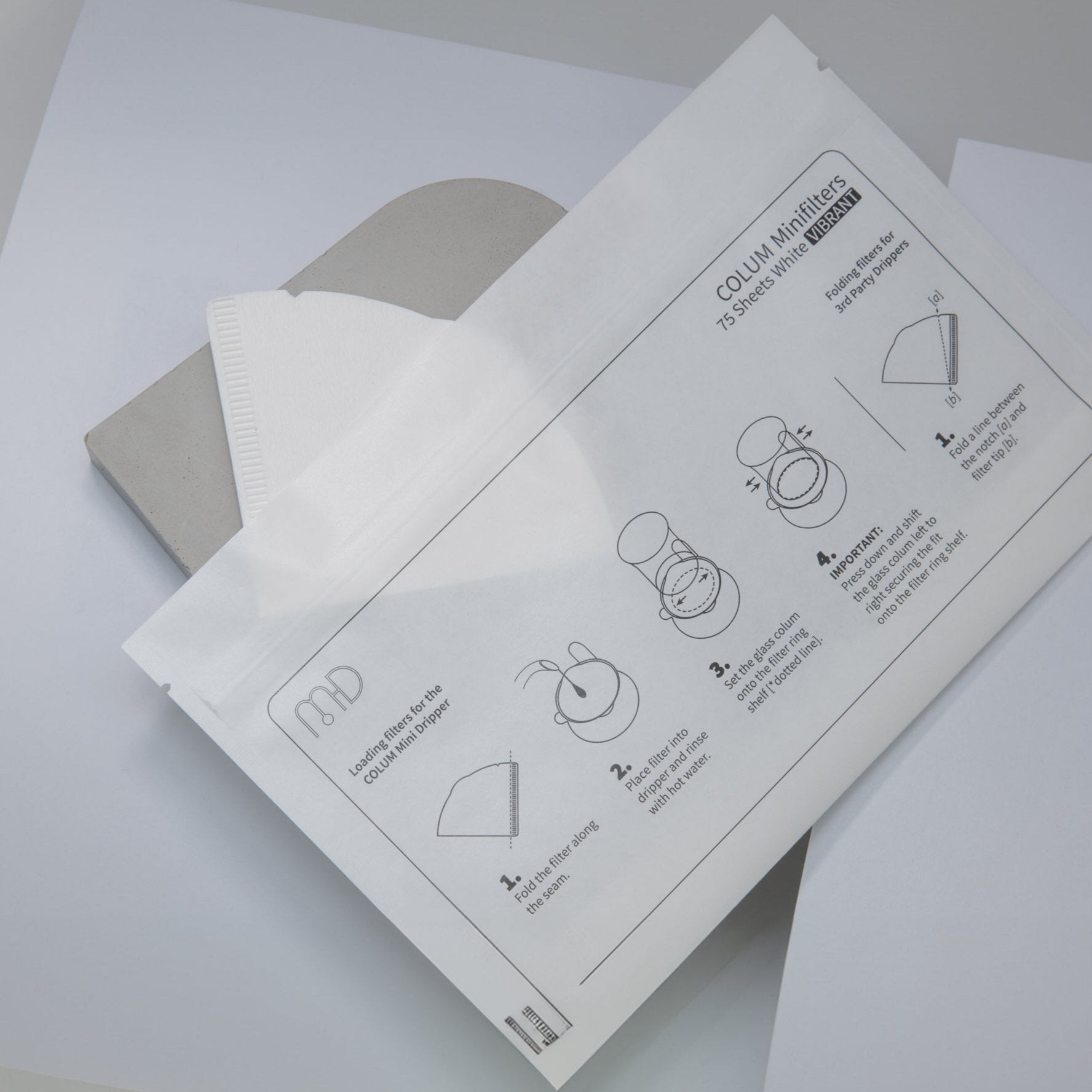COLUM Mini Filter - melodrip co.