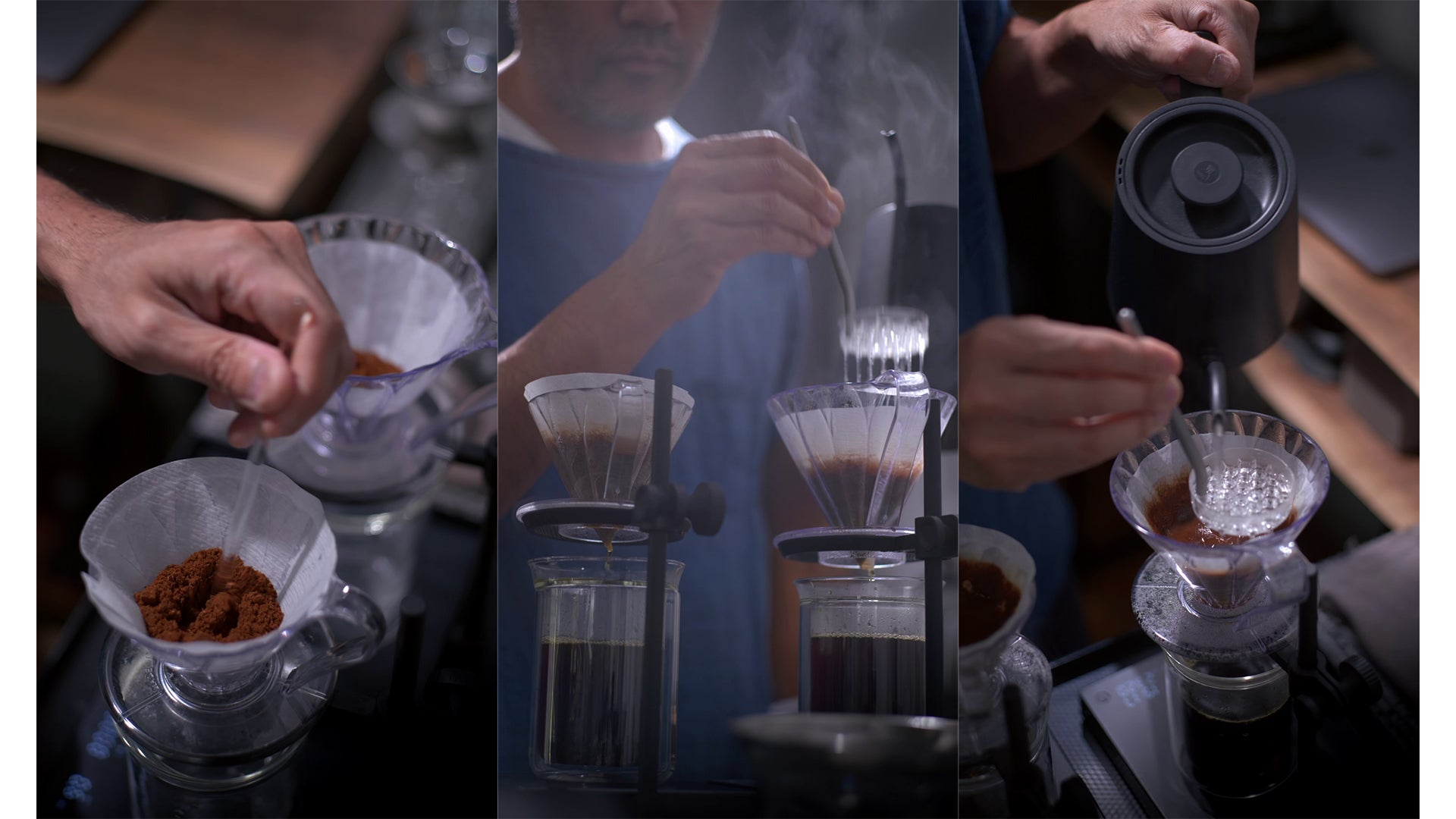 Comparing Cafec Flower Dripper Large vs Small - melodrip co.