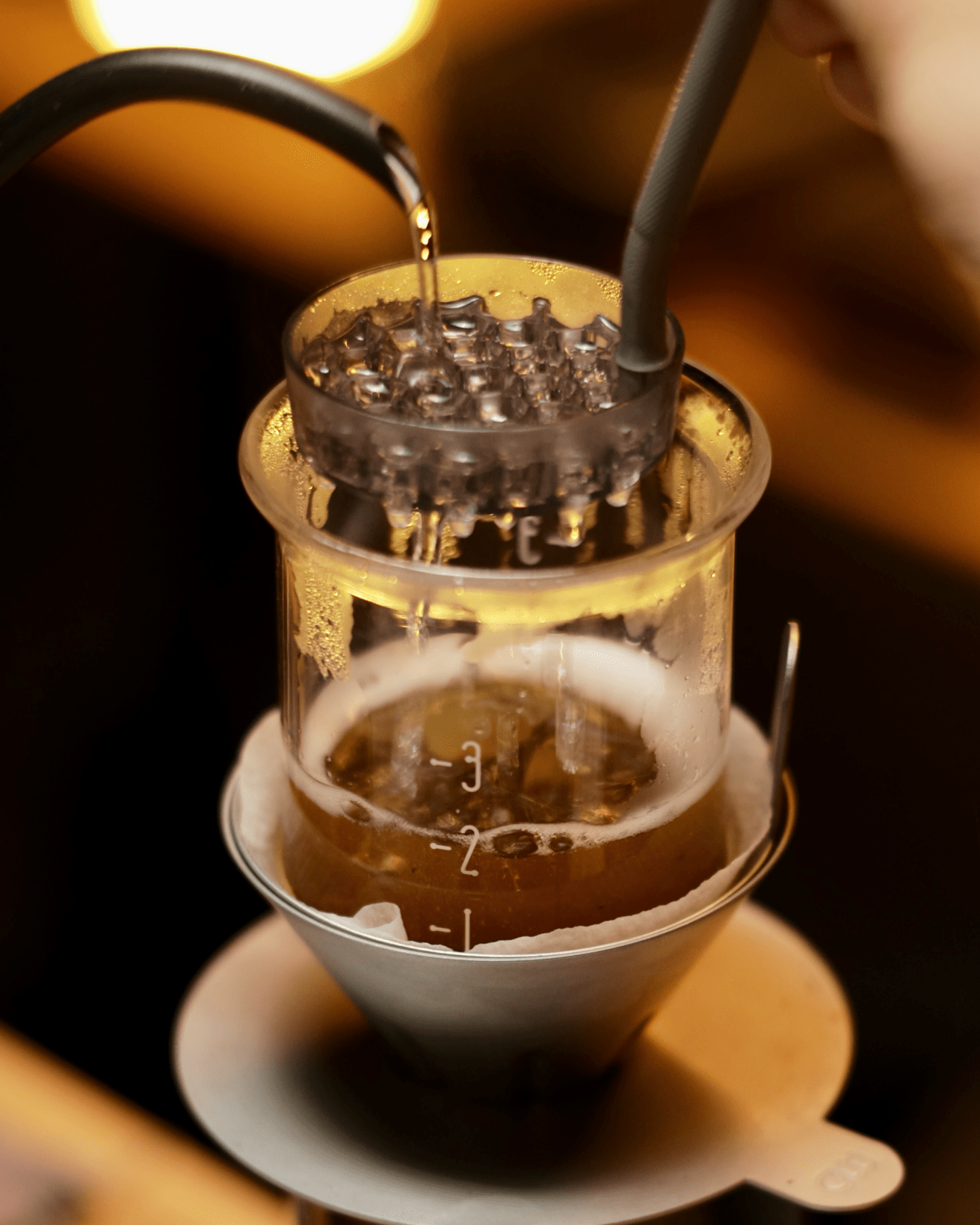 COLUM Mini Dripper + Filter Pack | Stainless Steel Glass Coffee Brewer | FREE SHIPPING USA - melodrip co.